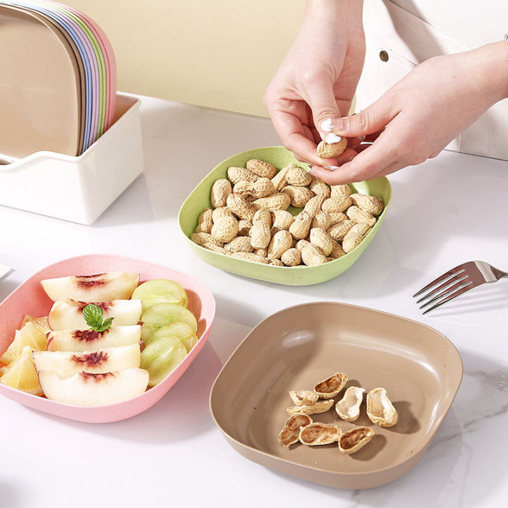 10Pcs%20Multi-function%20Eco-Friendly%20Colored%20Plastic%20Bone%20Dish%20Household%206%20Inch%20Small%20Plate%20Small%20Dish%20Snack%20Cake%20Plate%20Table%20Garbage%20Plate%20Kitchen%20Accessories%20-%20Image%207