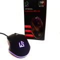 MK-245 RGB  Wired Gaming Mouse Rainbow Optical Effect LIGHTSYNC RGB, 6 Programmable Buttons, On-Board Memory, Screen Mapping, PC/Mac Computer and Laptop Compatible - Black. 