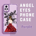 DEL for Vivo V20 Pro Back Cover Beautiful Girl Party Dress Phone Case Soft Rubber Camera Protection Design Mobile Cover. 