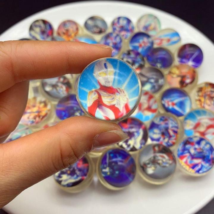 Ultraman bouncy ball paper card children's bouncing ball jumping ball capsule machine toy ball cartoon ball floating water ball pattern