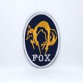 Embroidery Solid Kojima Foxhound  Iron on Sew on Patch kids clothing dress shirt cap bag jacket jeans craft logo shoes repair Brand Badge animal  #320. 