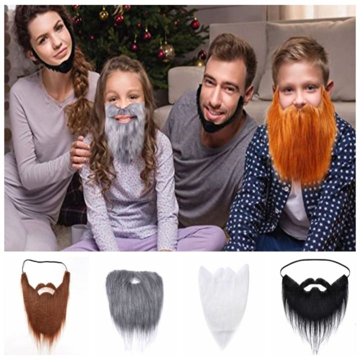 Cosplay Props Decoration Halloween Realistic Fake Beard Realistic ...