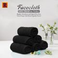 Face Towel Gym Towels - Light Weight, Super Absorbent, and Soft Towels- Ideal for Face, Gym, and Travelling Towel set of 12 - Size12x12 Inches. 