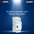 Chint NCH8-M modular contactor with manual operation 16-63A. 
