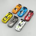 Top Speed Racing Die Cast Metallic Body Super Racing Cars - Pack Of 6. 