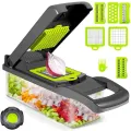 Multifunctional Vegetable Cutter Nicer Dicer Plus Salad Vegetable & Fruit Cutter - 12 in 1 Nicer Dicer Chooper Vegetable Cutter. 