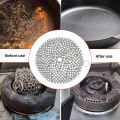 Cast Iron Cleaner,Stainless Steel Chainmail Scrubber,Easy Cleaning for Pans,Dutch Ovens,Grills Griddle. 