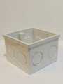 3x3 PVC Plastic Box Recessed (Concealed). 