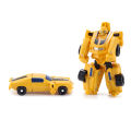 【NEW】 Transformer Mini Fighter Plane Car Figure Model Deforming Robot Kids Toy Collectible. 