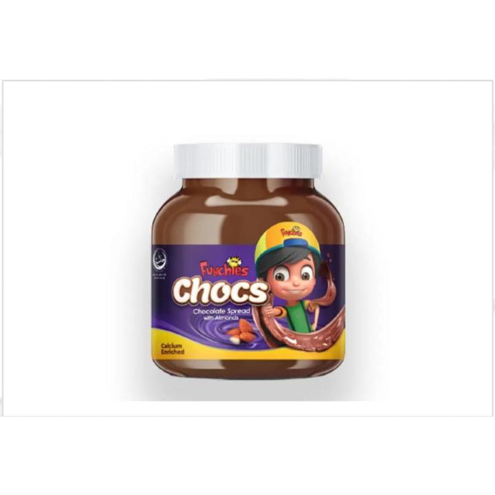 FUNCHIES MINGALZ CHOCLATE SPREAD 330GMS