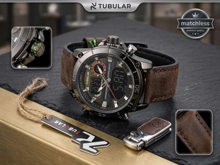 TUBULAR%20Quartz%20movement%20Analogue/Digital%20working%20Leather%20strap%20with%20brand%20lock%20Light%20available%20Great%20quailty%20&%20finishing%20Comes%20with%20brand%20box%20&%20bag%20watch%20for%20Men%20/%20Boys%20-%20Image%204