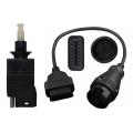 BRADOO- Stop Light Switch Switch for Mercedes Benz W201 W124 W210 & for Benz MB 38 Pin to 16 Pin OBD2 OBD II Diagnostic Adapter. 