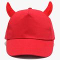 Fashion Accessories Monster Ear Cap with Devil Horns Black Sports Hip Hop Snapback Hat for Women Men. 