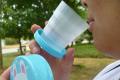 Safdar Mart- Set of 2 Attractive Magic Glass for Kids, Folding Collapsible Magic Cup, Foldable Mug Glass for Travel, Outdoors, Hiking (Multicolor). 