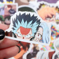 50pcs New Anime My Hero academia Stickers Decals Motor Skateboard Laptop. 