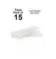 Pack of 15 - Small Glue Sticks for 7mm hole of Small Glue_Gun. 