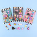 Musical Instrument Shape Eraser Set High Note Piano Guitar Eraser Student Music Stationery Cute Rubber Erasers For Kids School. 