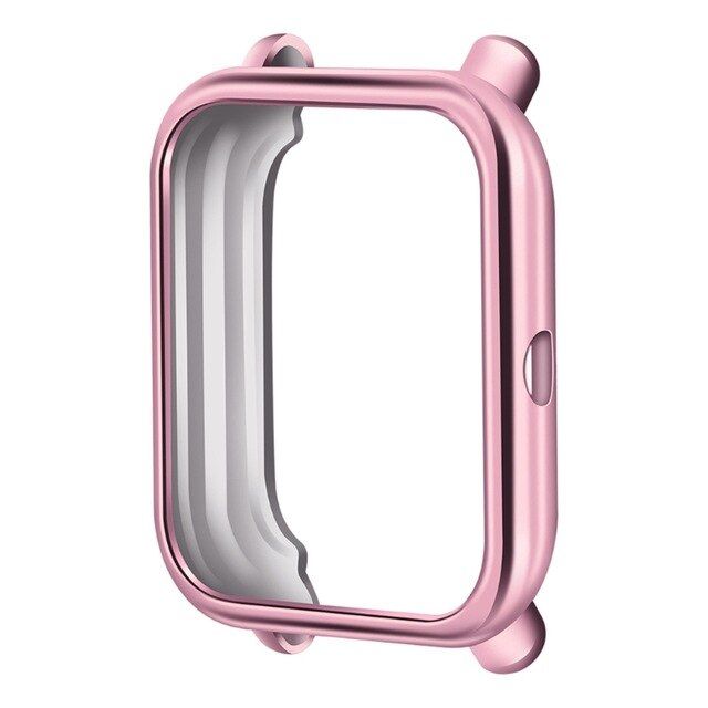for Amazfit Bip U / Bip U Pro Smart Watch Case Soft Full TPU Protective Cover Bumper for Amazfit Bip U Shell Protector