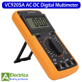 VC9205A AC/DC Digital Multimeter Tester Manual Range Voltage Meter TRMS Hz Ohm Transistor Tester Electrician Tool by Electrica. 