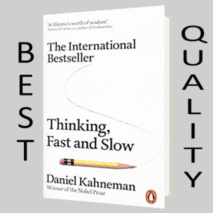 thinking fast and slow by daniel kahneman | Daraz.pk