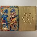 Dragon Ball Gold Card Anime Super Saiyan Son Goku Vegeta rare card Metal Card Classic Collection Toys Collection Cards. 