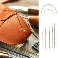 14Pcs Leather Craft Tool Waxed Thread Cord Sewing Needles Shoe Repair Kit Tool. 