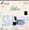 Derma clear facial kit  with skin polish. 