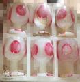 Hand carved Marble 6 Pieces of Glass Set. 