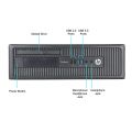 ProDesk 600 G1 SFF Desktop PC - Intel Core i5-4570 4th Generation  3.2GHz 16GB 500GB 128GB SSD DVDRW Windows 10. 
