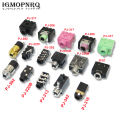 5PCS 3.5MM PJ320 PJ-392 313 342M 342 324 316 317 306 Stereo Female Socket Jack With Screw 3.5MM Audio Video Headphone Connector. 