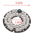 IR 36 LED Light Board Infrared Lamp Board Module for Day Night Vision Camera Security Camera High Definition IR LED 90 degrees NMGM. 