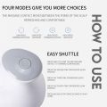 Scalp Massager - Electric Massager Machine for Stress Relief, Hair Growth, and Full Body Blood Circulation - Hair Massager - Head Massager - Mini Massager - Rechargeable Muscle Massager - Full Body, Head, Neck, Shoulder, Back, Leg & Foot Massager. 