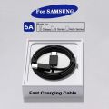 2PCS PD 45W USB C Cable For Samsung Galaxy S20 S22 S23 Ultra Note 10+ 5G 20 A53 A54 Super Fast Charging USB Type C Data Cable. 