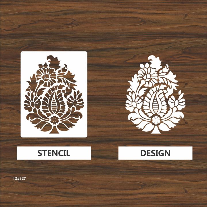 Pear%20Paisley%20Damask%20reusable%20stencil%20for%20wall%20decoration,%20Furniture%20,%20Canvas%20DIY%20Home%20decoration%20by%20imart%20Stencils%20-%20Image%205