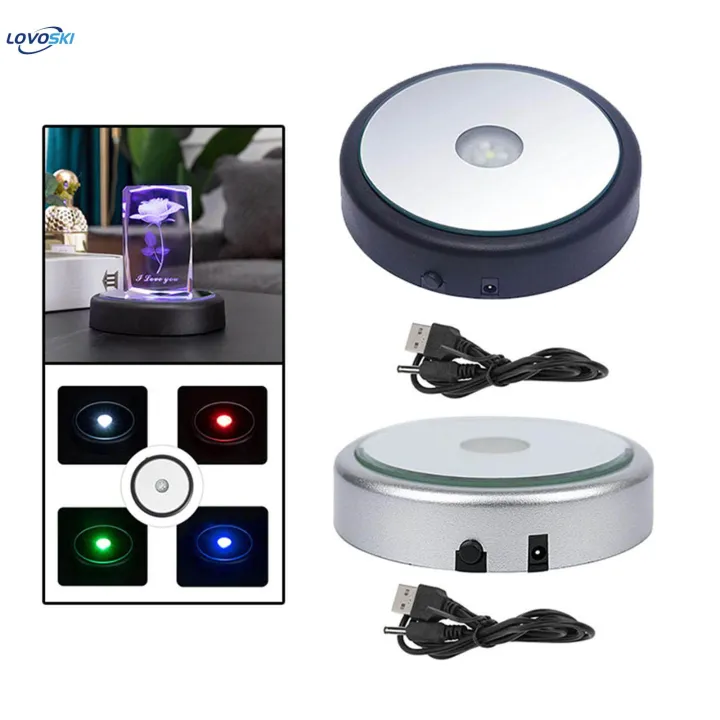 Tech Led Display Base LED Display Base LED Colorful Luminous Base for Glass Art | Daraz.pk