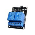 2 Channel Relay Module Relay Board Arduino Relay Module With Optocoupler. 