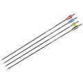 Silk Road Traders Musen MSTJ-78HS ID 6.2mm Carbon Fiber Arrows - Spine 500 - 30 Inches - Recreational Arrows - 12 Pcs. 