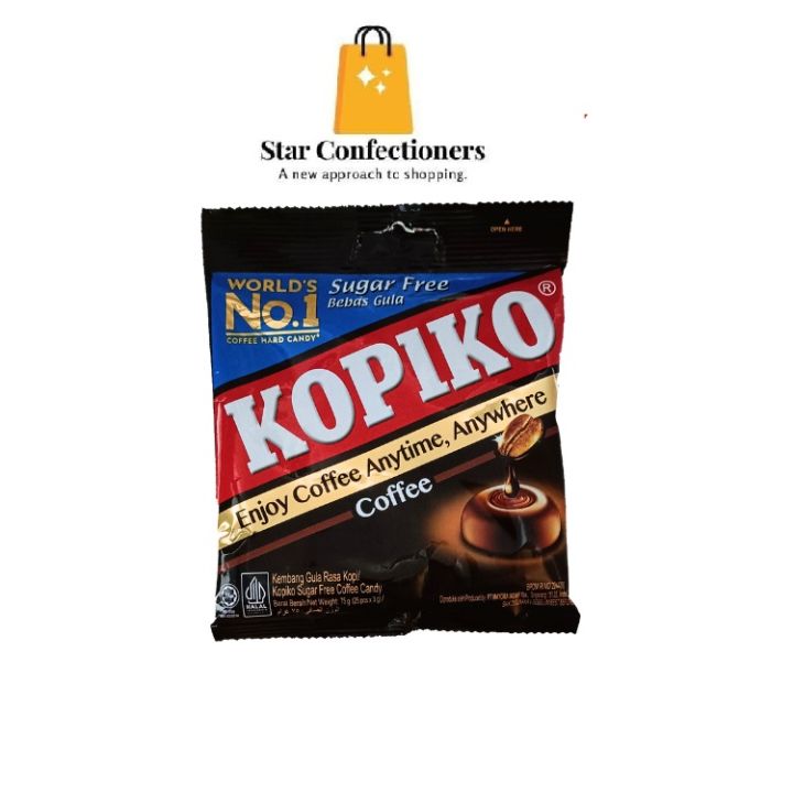 Kopiko Sugar Free Coffee Candy | 75g Pack