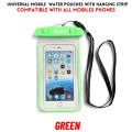 Universal Water Proof Mobile Pouch - Transparent Pouch - Easy To Carry - Compatible With All Mobiles - Extra Safety For Mobile Phone - Waterproof Case Underwater PVC Bag Transparent Touch Screen Premium Cell Phone Pouch Cover For Travel. 