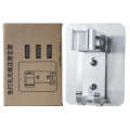 Non punching space aluminum seamless adhesive bracket, nozzle fixed base, seat, shower hanging seat. 