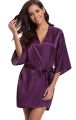 Fabulous Silk Kimono Robe for Women - Satin Bridesmaid Robes, Sexy Satin Nighty. 