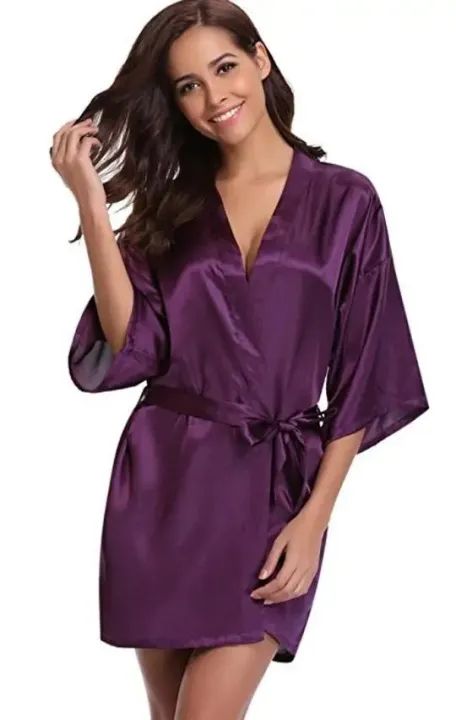 Elegant%20Satin%20Kimono%20Half%20Sleeves%20Bath%20%20Robe%20for%20Women%20-%20Shamoze%20Silk%20Gown%20Night%20wear%20for%20Women%20in%20Various%20Colors,%20Elegant%20Wedding%20Party%20Wear%20Silk%20Gown%20girls%20-%20Image%209