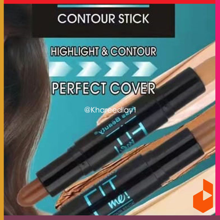 Contour%20Stick%20Face%20Makeup%202%20in%201%20Contouring%20Creamy%20Highlights%20Stick%20Full%20Coverage%20-%20Image%204