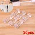20 Pcs Smart Cable Organizer Desktop and Workstation Cord Clips Management Holder Data Telephone Line Cable Winder Sleeve Self Adhesive Crystal Design Cable Clips Organizer Desk Mouse Cable Wire Holder- BUYTODAY. 