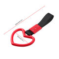 New 1pc Train Bus Handle Hand Strap Drift Charm Strap Drift Auto Accessories Car Styling car heart straps front tow hook. 