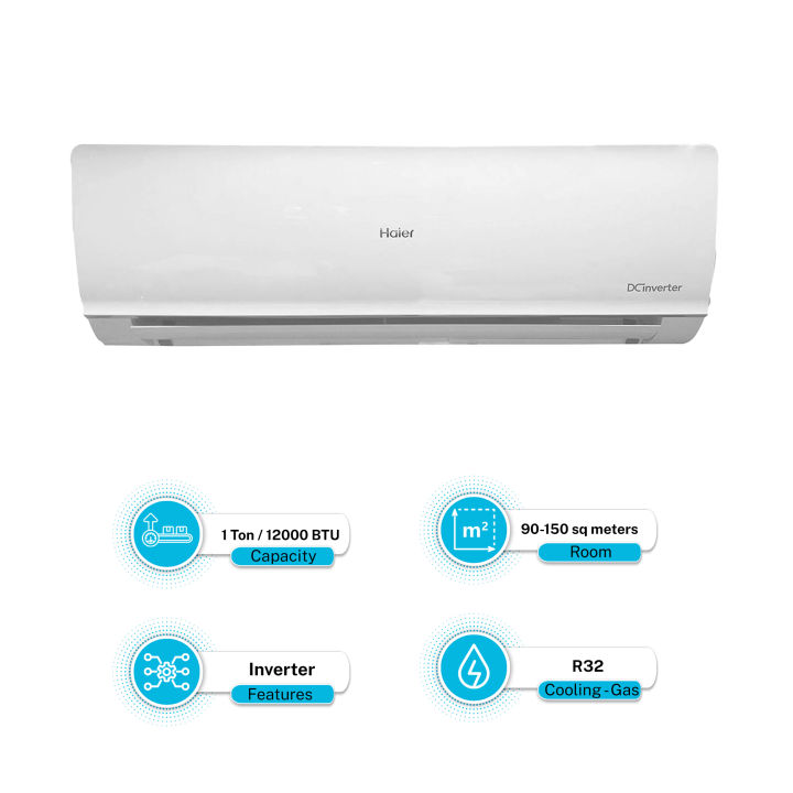 Haier - Air Conditioner - Split AC - 12LF Inverter - 1 TON 12000 BTU