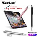 HdoorLink Universal Capacitive Pen Touch Screen Stylus For Android Phone Tablet Laptop iPad 2 In 1. 