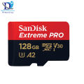 SanDisk EXTREME PRO 128GB - MicroSDXC / 200MB / A2 / UHS-I / U3 / V30 / C10 - SDXC MicroSD Memory Card - For Action Cam / Drones / Helicam. 