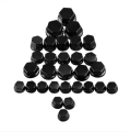Motor bike Rubber Nut covers(30 Pcs) Rubber Nut Caps fancy Motorbike Nut Cap Rubber Covers Nut Cap covers in Rubber universal fitting. 
