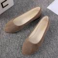 OIMG Korean Style Women Sandals Women Girls Solid Big Size Slip On Flat Shallow Comfort Casual Single Shoes Fashion Shoes Work Female Shoes Women Shoes. 